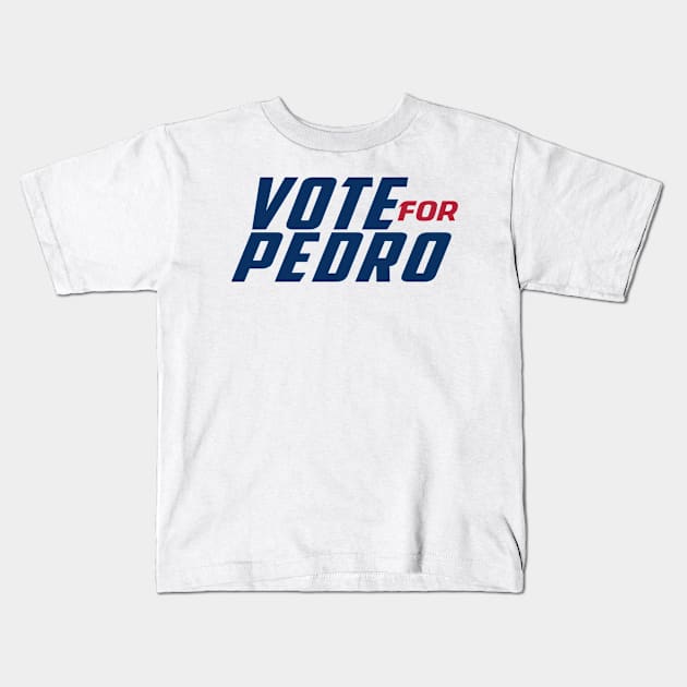 Vote for Pedro #2 Kids T-Shirt by archila